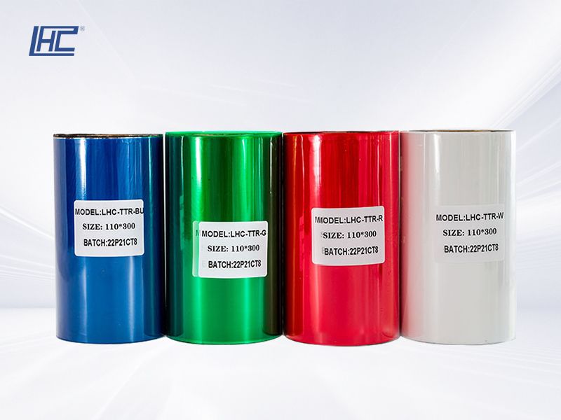 Colorful Resin Barcode Ribbon