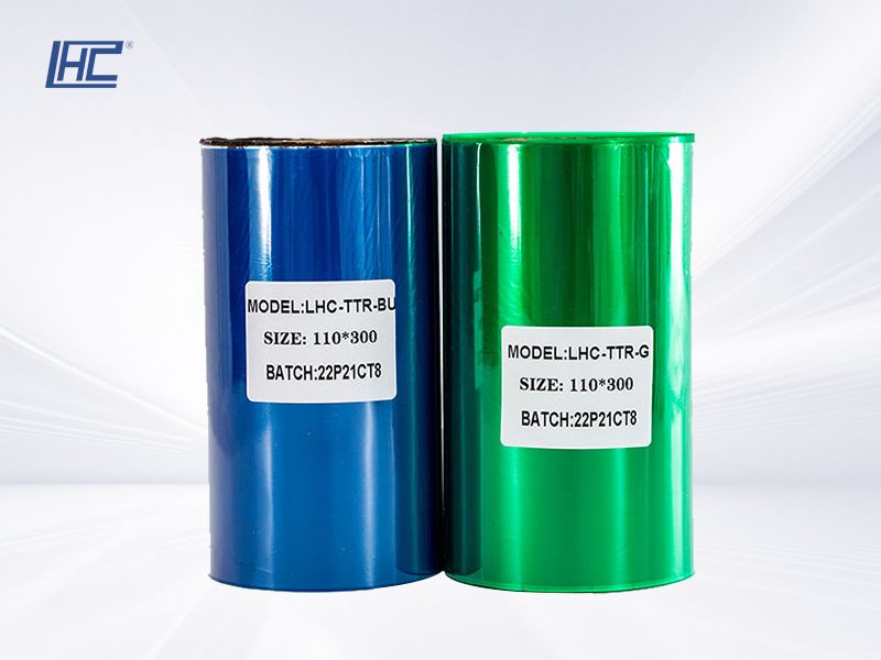 Colorful Resin Barcode Ribbon